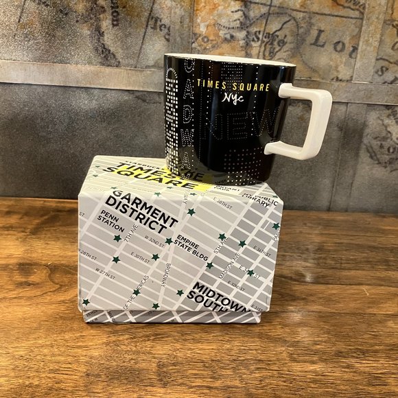 Starbucks Times Square New York City 14oz Coffee Mug 2014 - Picture 1 of 7